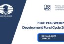 PDC Webinar – 2023 FIDE Funding Cycle